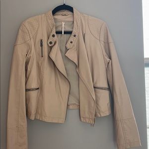 Free People Leather Jacket